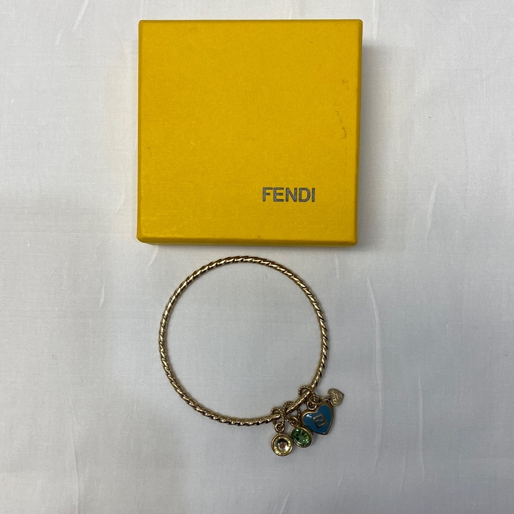 Fendi charm bangle